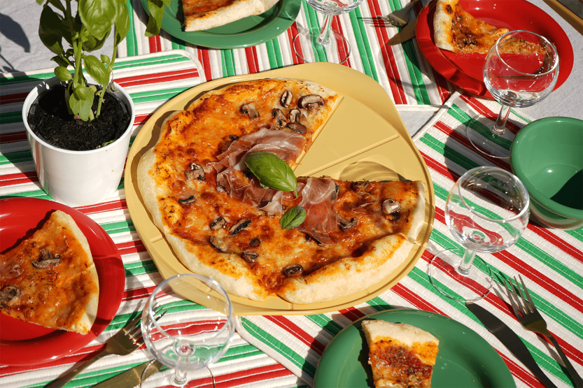 Cookut Le Formidable pizzaform med mangopizzaskärare - Limited Edition 2026