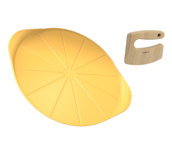 Cookut Le Formidable pizzaschaal met mangopizzasnijder - Limited Edition 2026