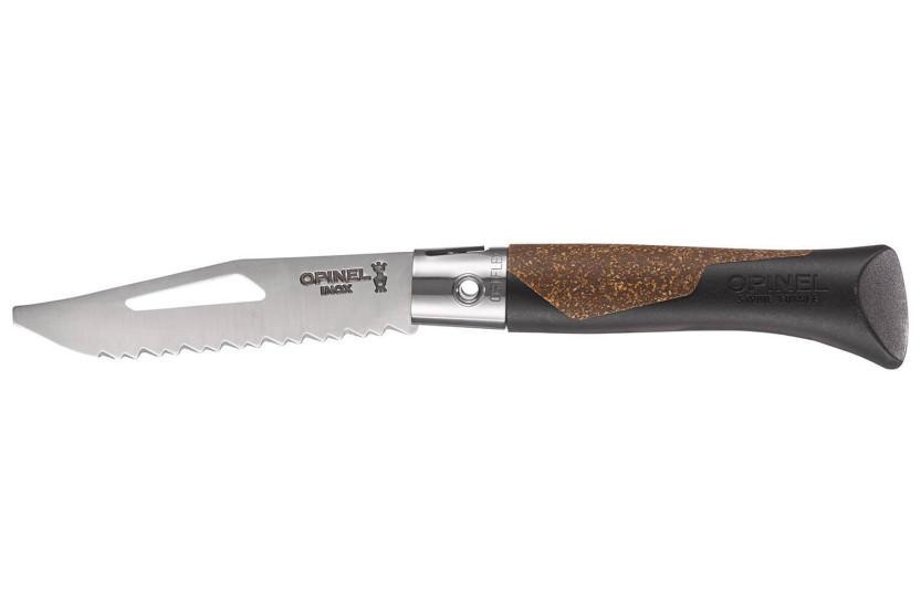 Opinel Néo7 Alpine zwartbruin mes