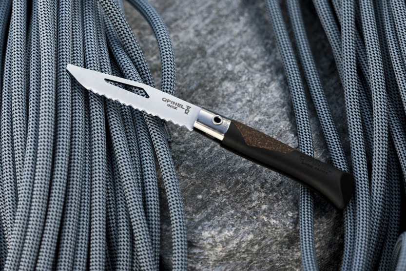 Opinel Néo7 Alpine svart brun kniv