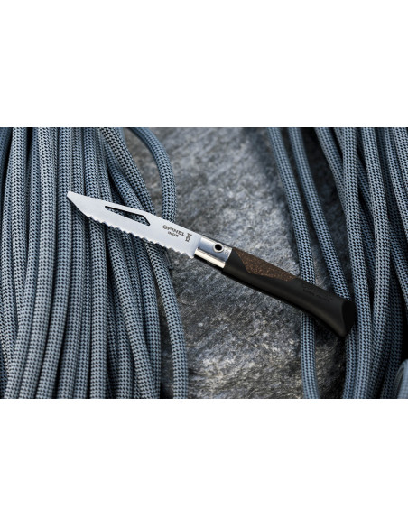 Opinel Néo7 Alpine black brown knife