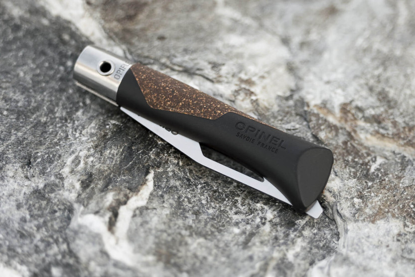 Opinel Néo7 Alpine black brown knife