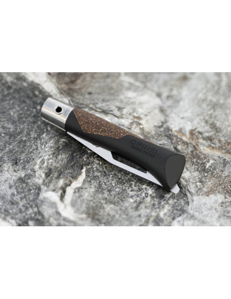 Opinel Néo7 Alpine svart brun kniv
