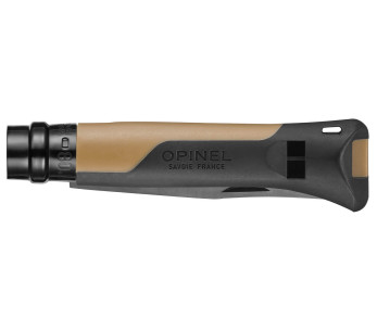 Opinelkniv N°08 Horizon senap & svart 2