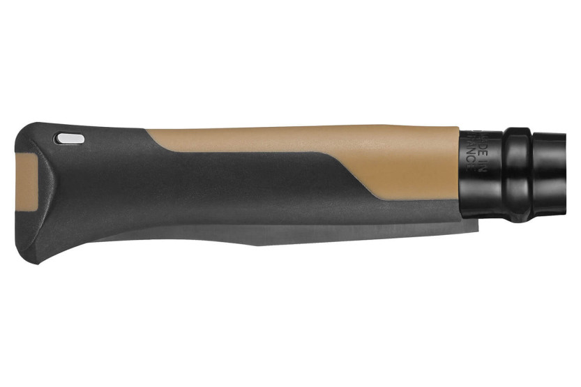 Opinel-Messer N°08 Horizon Senf & Schwarz