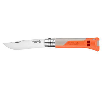 Opinel-veitsi N°08 Horizon oranssi