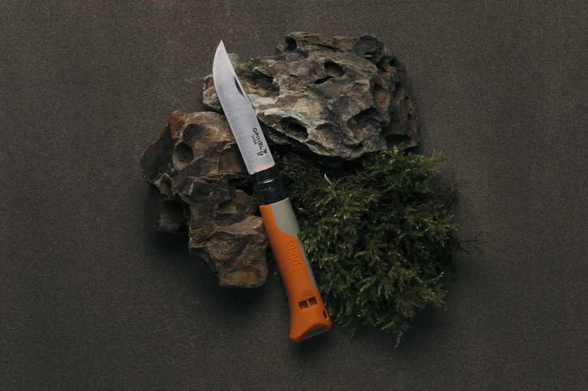 Opinel knife N°08 Horizon orange