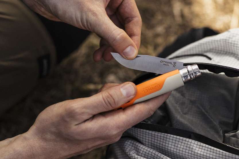 Navaja Opinel N°08 Horizon naranja