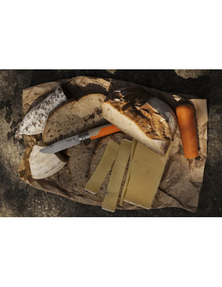 Opinel knife N°08 Horizon orange