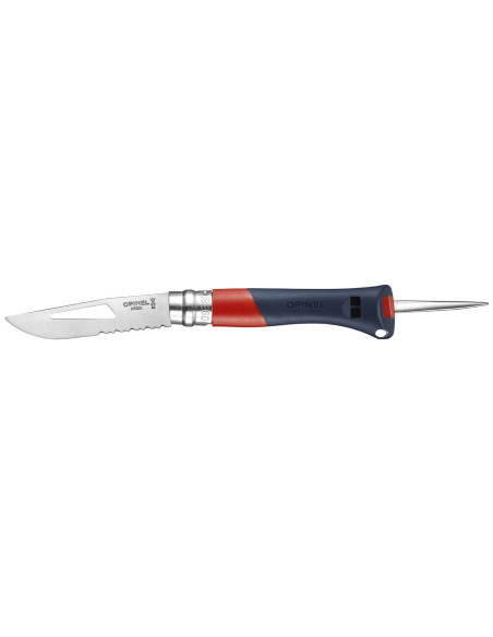 Opinelkniv N°09 Ocean röd