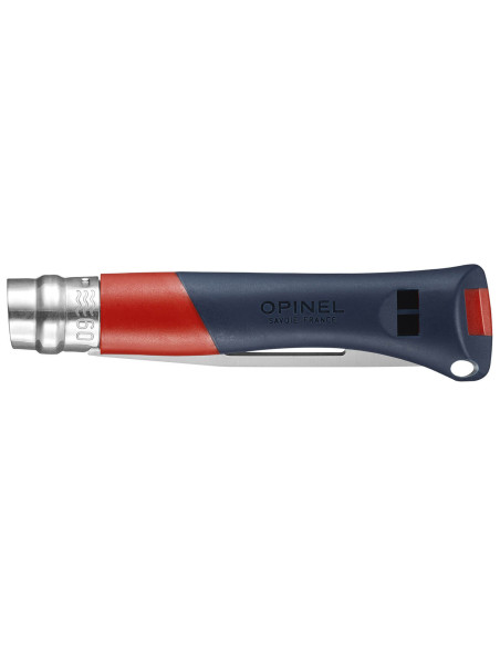 Opinelkniv N°09 Ocean röd