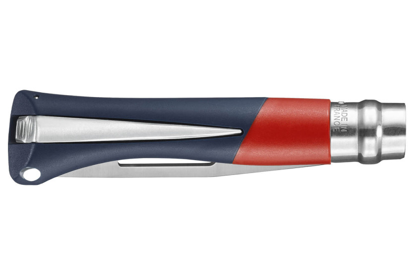 Opinelkniv N°09 Ocean röd