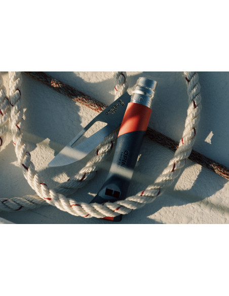 Opinel-veitsi N°09 Ocean red