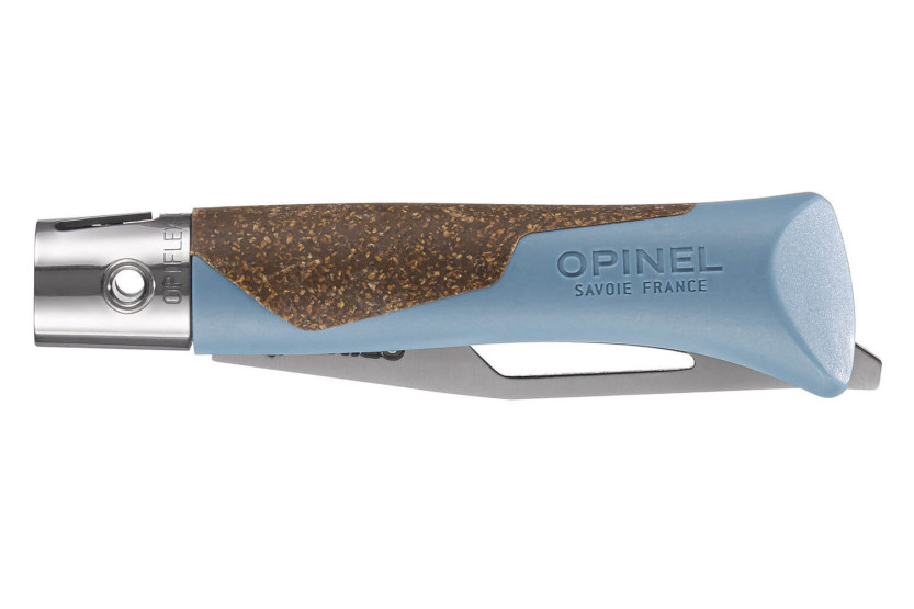 Opinel Néo7 Alpine-kniv gletsjerblå