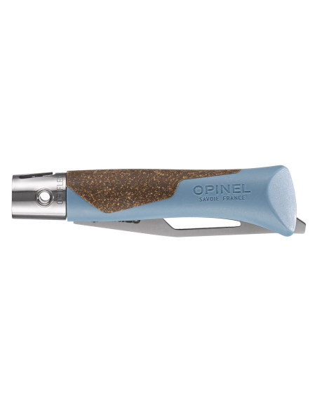 Opinel Néo7 Alpine kniv glaciärblå