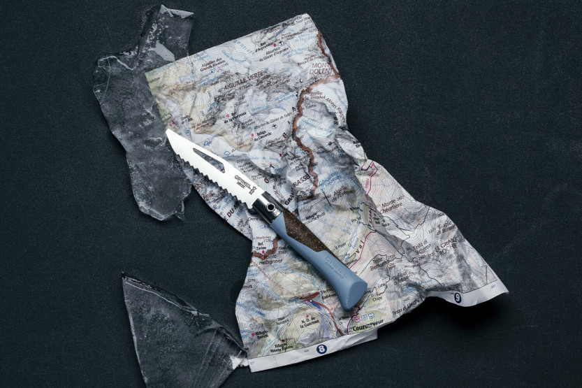 Opinel Messer Néo7 Alpine Gletscherblau