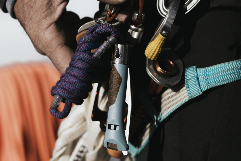 Opinel Néo7 Alpine-kniv isblå