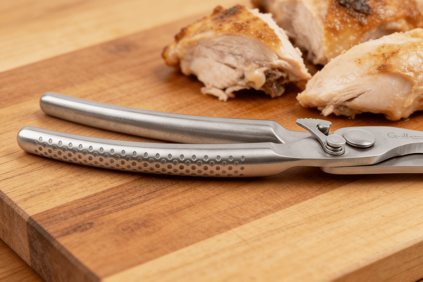 Guillaume Léonard stainless steel poultry shears