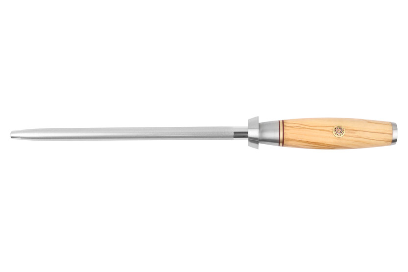 Wetzstahl Fukito Olive Diamant Runddocht 20cm