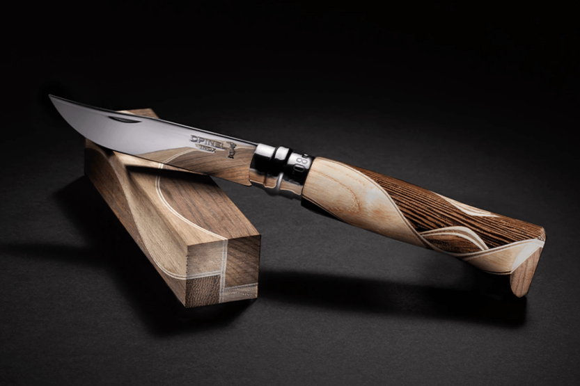 Opinelkniv N°08 Chaperon Poliglace blad