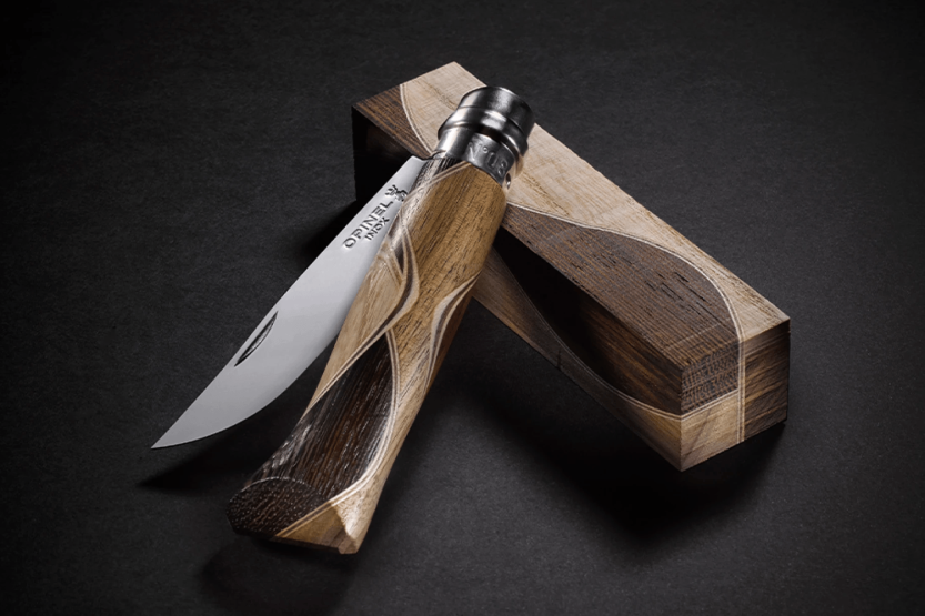 Opinelkniv N°08 Chaperon Poliglace blad