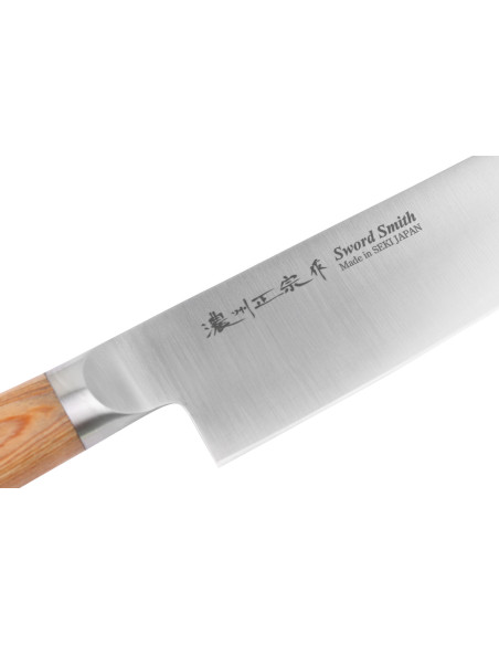 Pakkawood 17 cm Satake-bestik Japansk santoku-kniv
