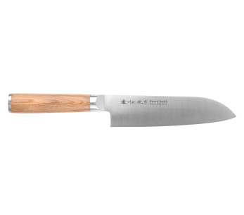 Pakkawood 17cm Satake Bestick Japansk santokukniv