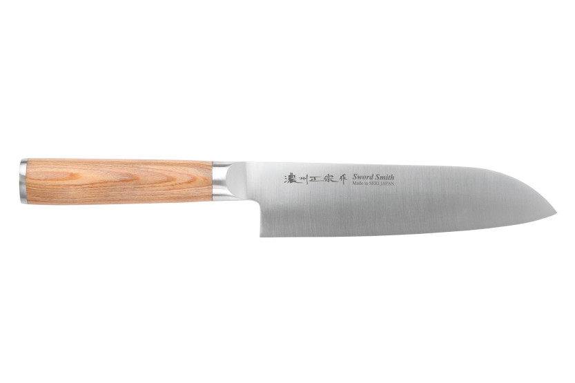 Pakkawood 17 cm Satake-bestik Japansk santoku-kniv
