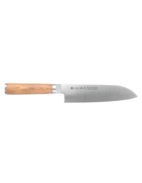 Pakkawood 17 cm Satake-bestik Japansk santoku-kniv