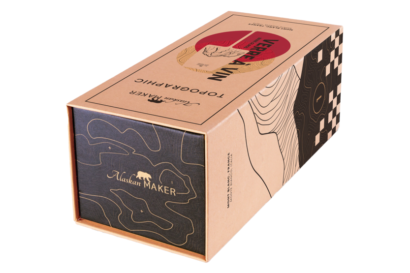 Juego de copas de vino Alaskan Maker Topographic Mont Blanc