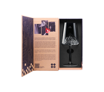 Conjunto de copos de vinho Alaskan Maker Topographic Everest 2