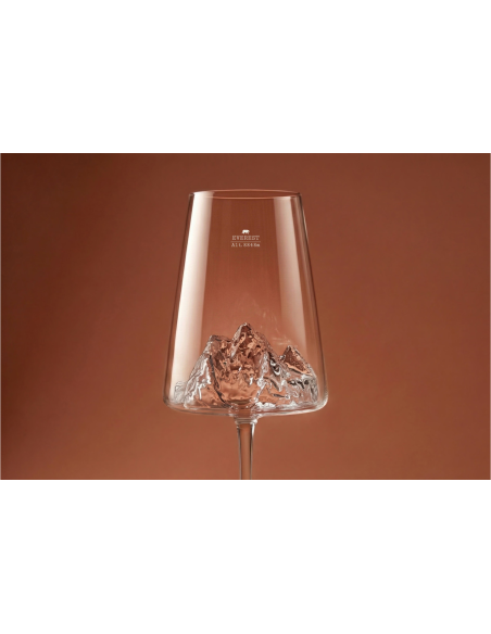 Conjunto de copos de vinho Alaskan Maker Topographic Everest