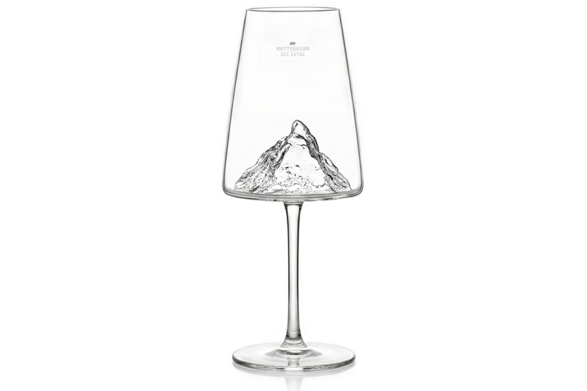 Alaskan Maker Topographic Matterhorn -viinilasisarja