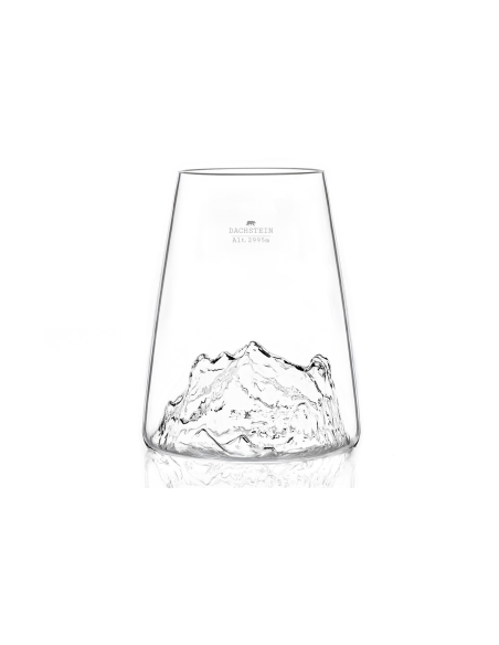 Alaskan Maker Topographic Dachstein langt krystal-spiritusglas