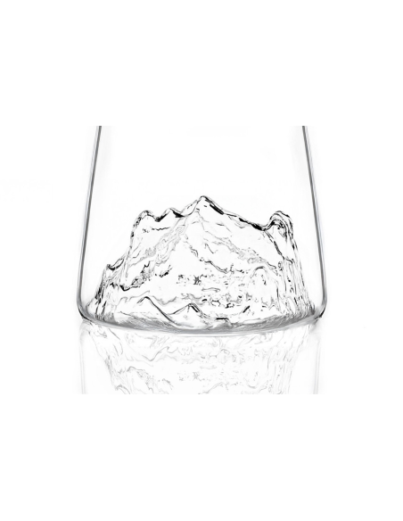 Copo longo de cristal para bebidas espirituosas Alaskan Maker Topographic Dachstein