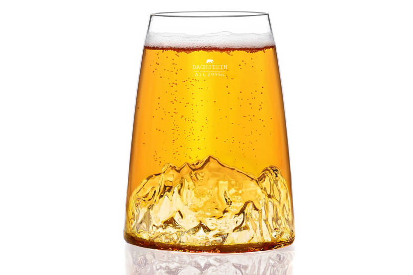 Alaskan Maker Topographic Dachstein lang kristallen gedistilleerdglas