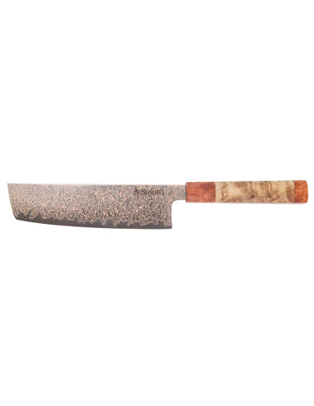 Nakiri-kniv 17 cm Sayuto Damaskus lønn 12Cr
