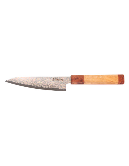 14cm Sayuto Damascus Esdoorn 12Cr hobbymes