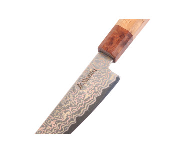 14cm Sayuto Damascus Esdoorn 12Cr hobbymes 2