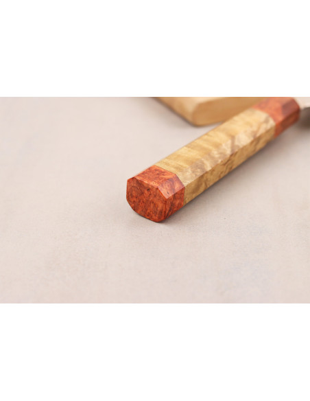Chef knife 20cm Sayuto Damascus Maple 12Cr