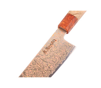Faca Santoku 18cm Sayuto Damascus Maple 12Cr 2