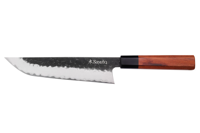 Sayuto Sequoia San Mai sakimaru hamret kniv 20 cm