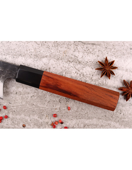 Sayuto Sequoia San Mai sakimaru hamret kniv 20 cm