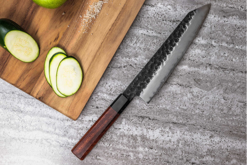 Set de cuchillos 2 cuchillos Sayuto Séquoia San Mai Chef + Cuchillo de pelar