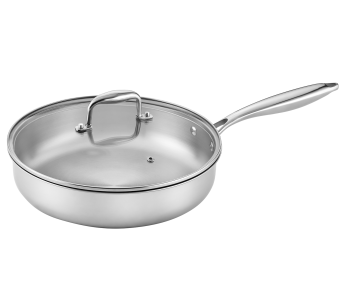 Pradel Excellence Lumia sauterpanne i rustfritt stål med glasslokk 2
