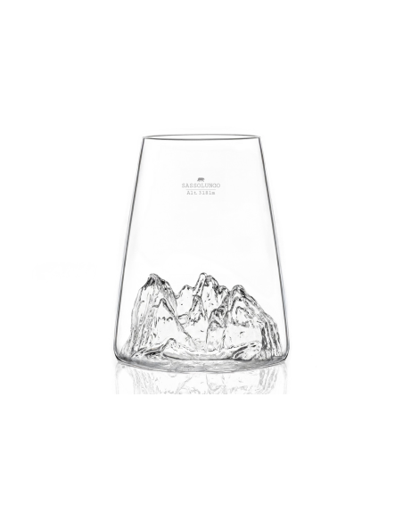 Alaskan Maker Topographic Sassolungo pitkä kristallimalja