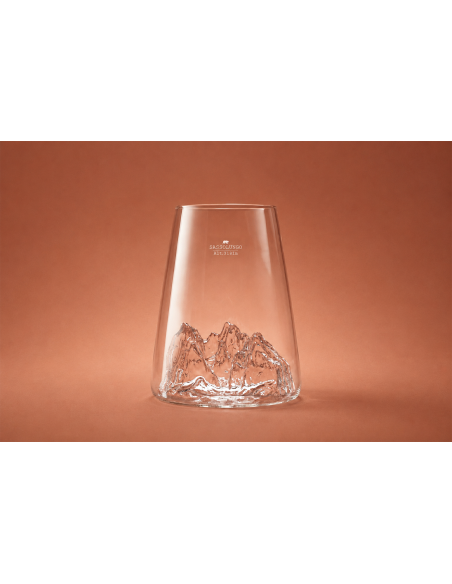 Alaskan Maker Topographic Sassolungo lang krystallbeholder