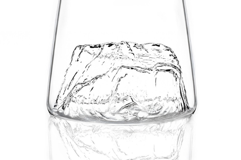 Alaskan Maker Topographic Mont Ventoux spritglas av lång kristall