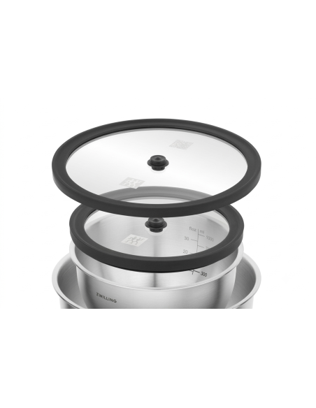 2 kpl :n lasikansisarja Zwilling Unlock Fresh & Save 16 cm + 20 cm