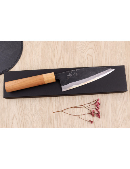 Håndlavet japansk kokkekniv, 15 cm, Kouki Hashimoto BS2